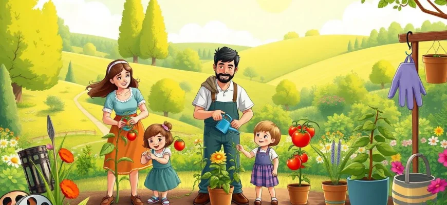 Films familiaux sur le jardinage