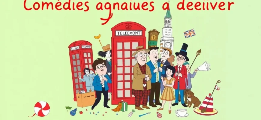 Top 10 des comédies anglaises à ne pas manquer