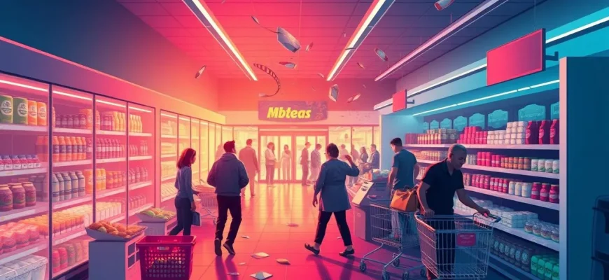 Films sur les catastrophes en supermarché