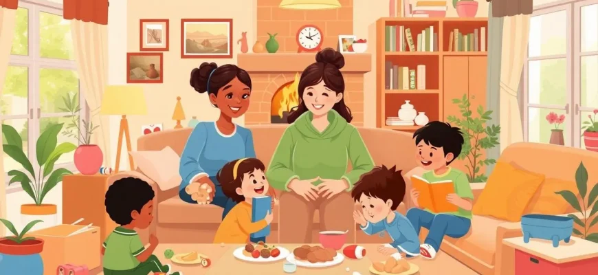 Films de famille avec des nounous