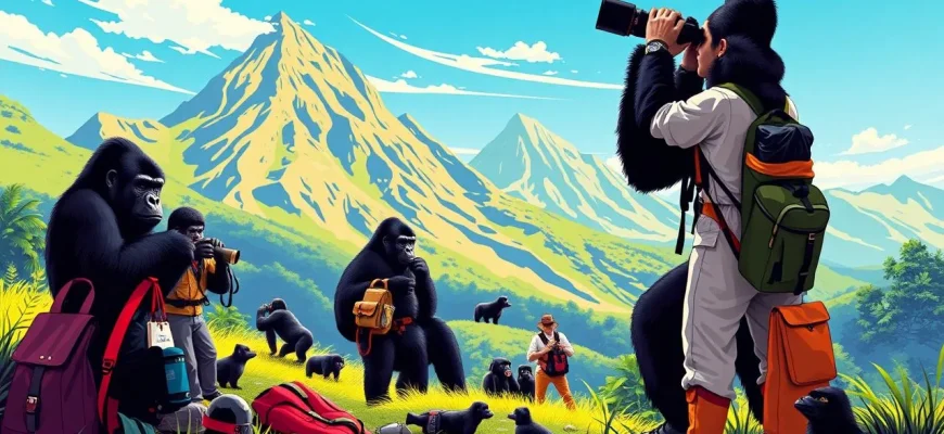 Films d'Aventure sur l'Observation des Gorilles des Montagnes