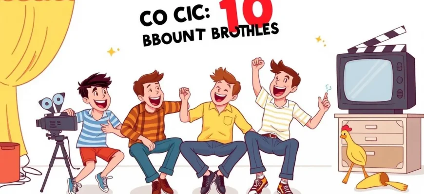 Comédies sur les frères : 10 films à ne pas manquer