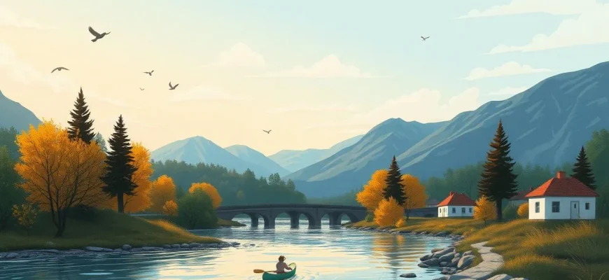 Films familiaux sur les rivières