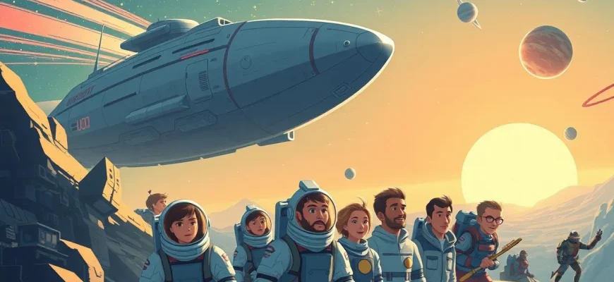 Films d'aventures dans l'espace lointain