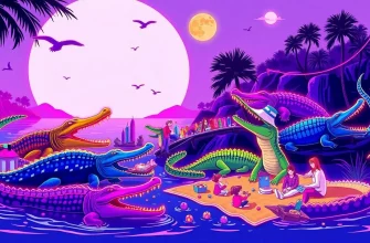 Films familiaux sur les crocodiles