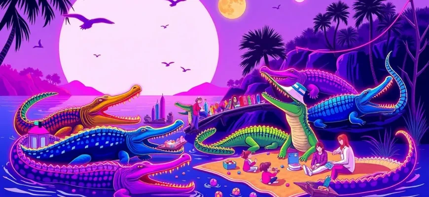 Films familiaux sur les crocodiles