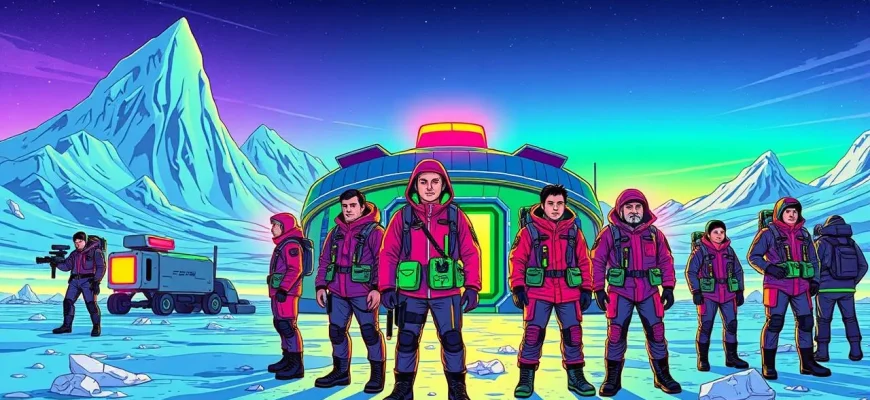 Films sur les stations polaires