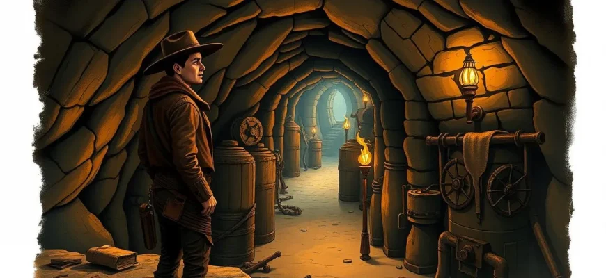 Westerns dans les souterrains : Une aventure souterraine