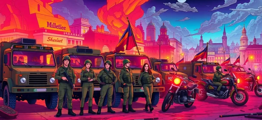 Films de guerre sur les chauffeurs militaires