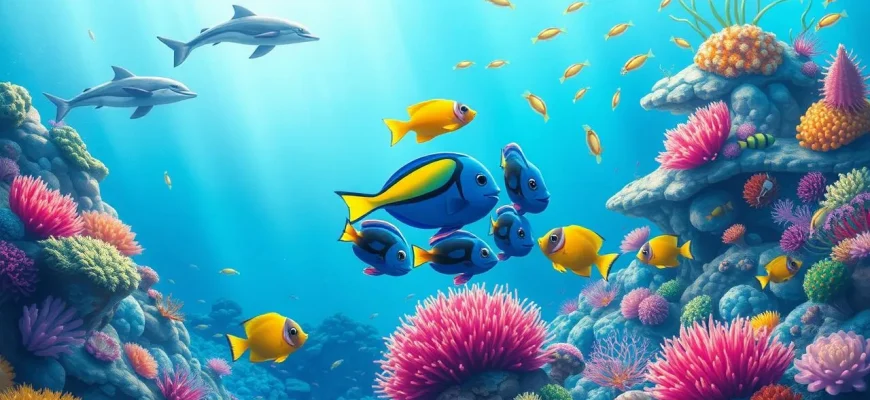 Films familiaux sur le monde sous-marin