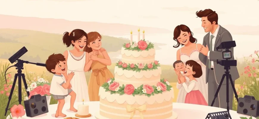 Films de mariage en famille