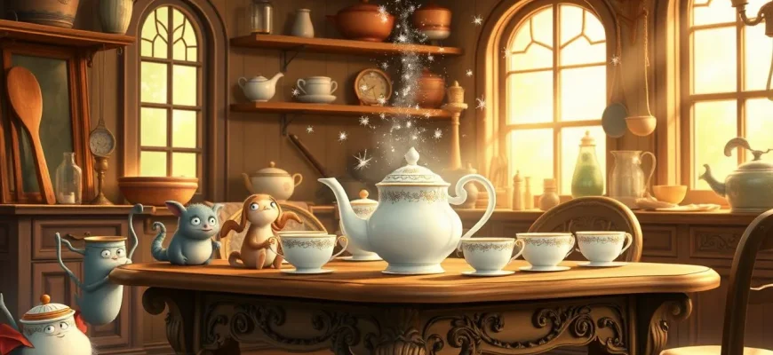 Films de fantasy où la vaisselle devient magique