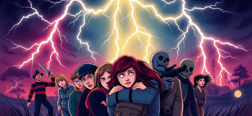 Films d'horreur avec des éclairs