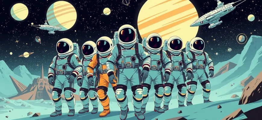 Films d'action avec des astronautes