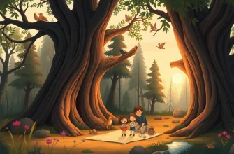 Films familiaux dans la forêt