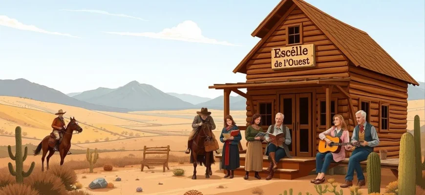 Films de westerns avec des enseignants