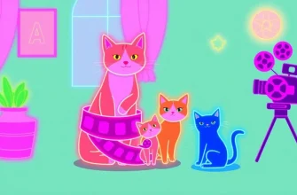 Films familiaux avec des chats et des chats