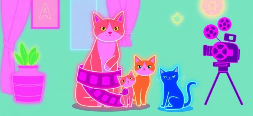 Films familiaux avec des chats et des chats