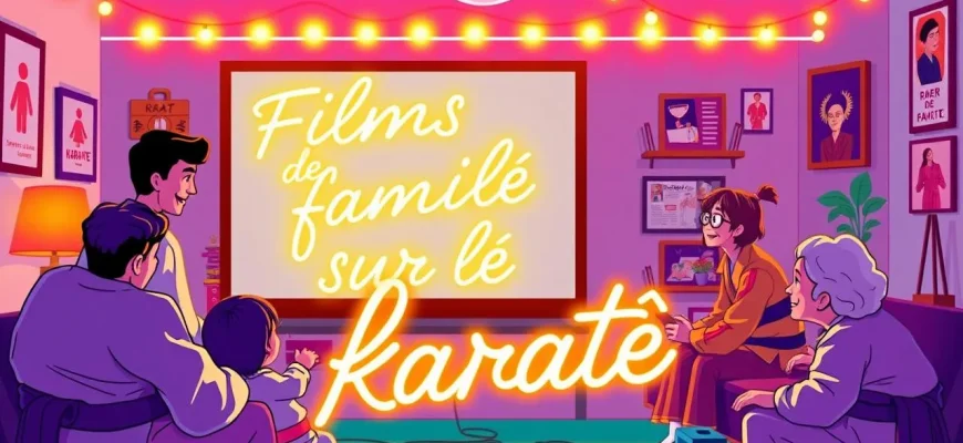 Films de famille sur le karaté