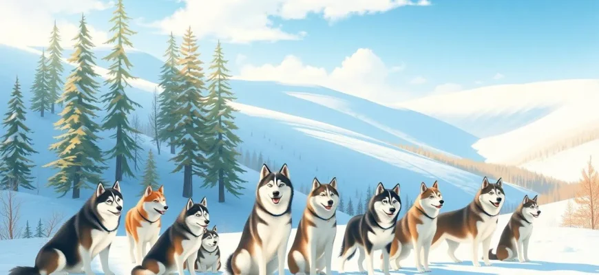 Top 10 des films avec des huskies