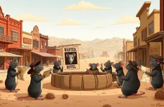 Films de westerns avec des rats