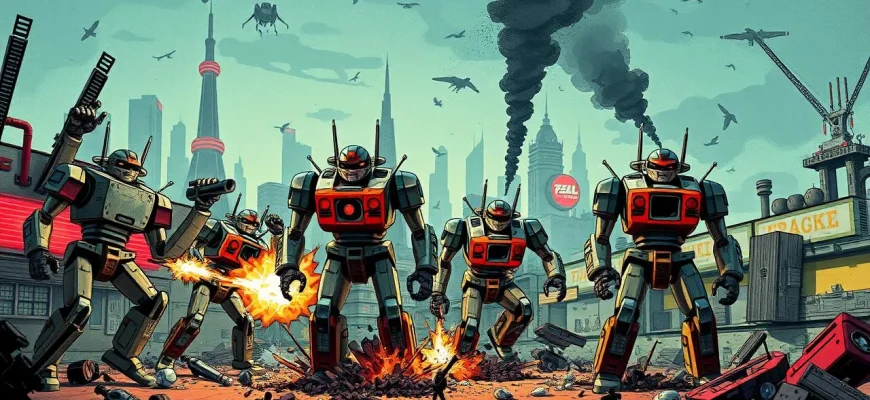 Films d'action avec des robots tueurs