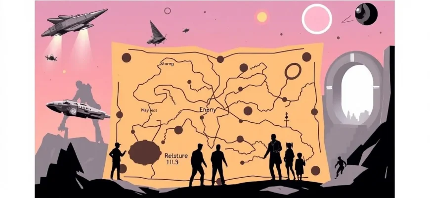 Films de science-fiction sur les cartes au trésor