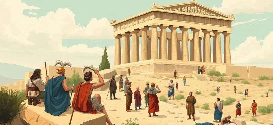 Films historiques sur l'Acropole d'Athènes