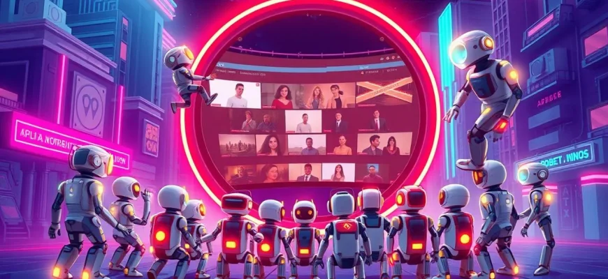 Films familiaux avec des robots géants