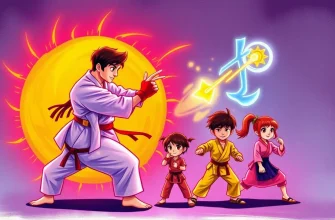 Films de famille sur les arts martiaux