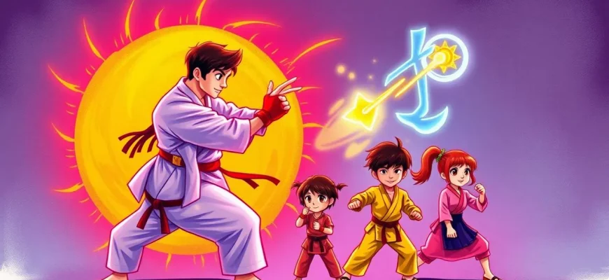 Films de famille sur les arts martiaux