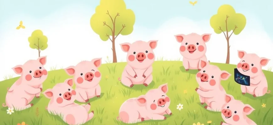 Films familiaux avec des cochons