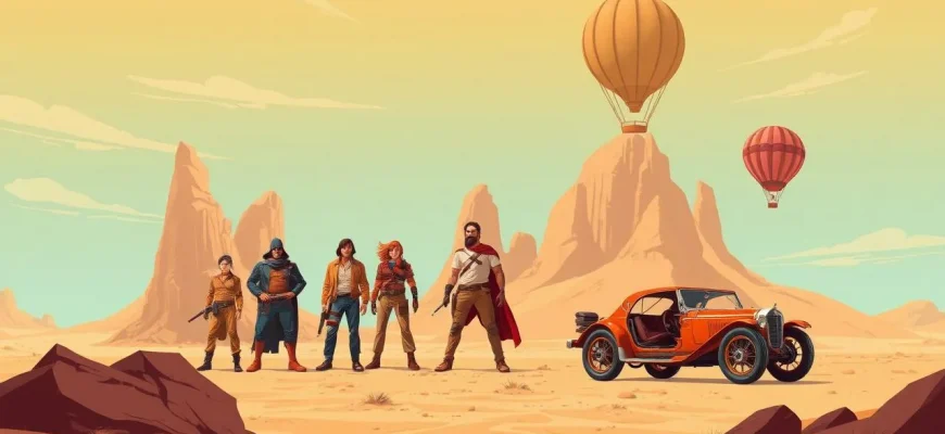 Aventure dans le désert: 10 films d'action