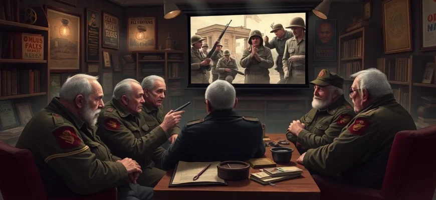 Films d'action avec des anciens soldats