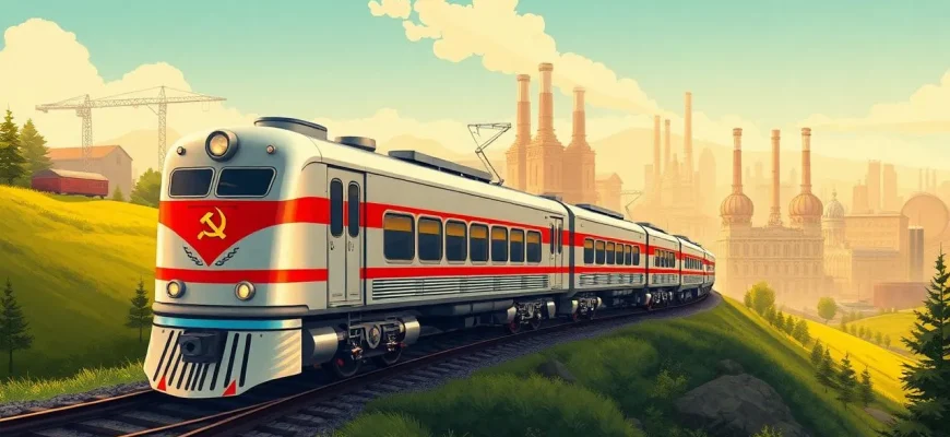 Films soviétiques sur les chemins de fer