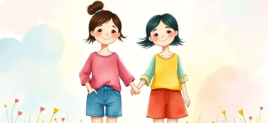 Films familiaux sur des sœurs jumelles