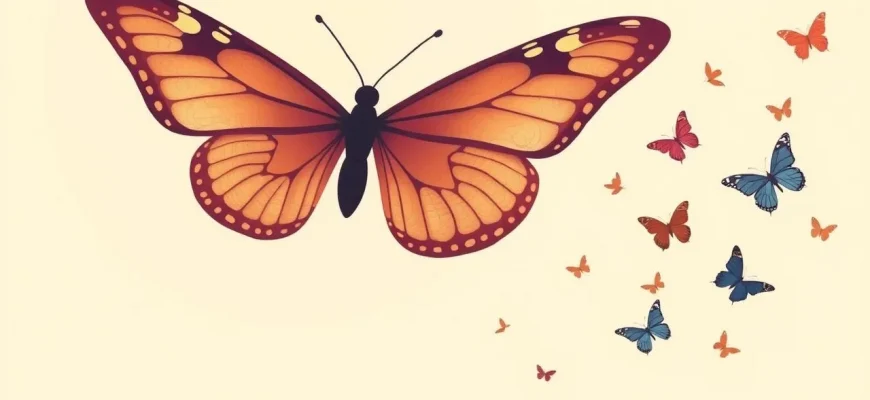 Thrillers captivants avec des papillons