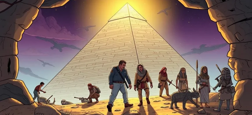 Films sur les aventures dans les pyramides