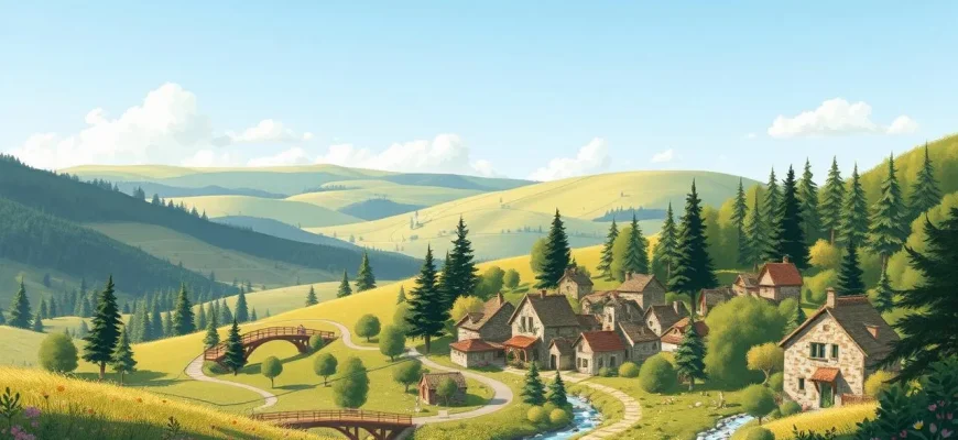 Films de village: une escapade au cœur de la nature