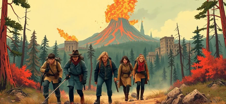 Films d'action sur les éruptions volcaniques