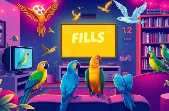 Films familiaux avec des perroquets