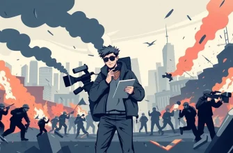 Films d'action avec des reporters