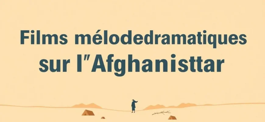 Films mélodramatiques sur l'Afghanistan