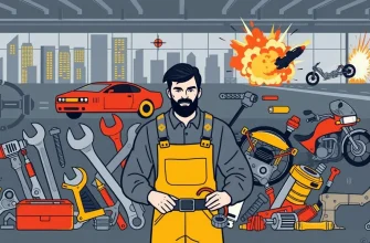 Films d'action avec des mécaniciens