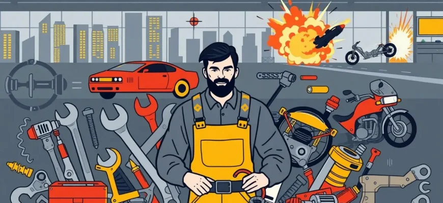 Films d'action avec des mécaniciens