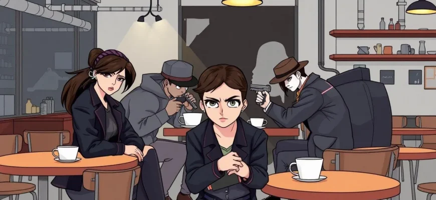 Films d'action dans les cafés