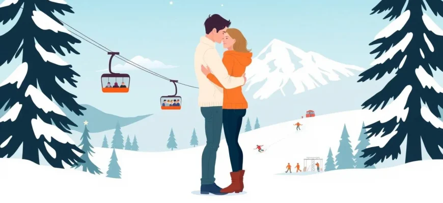 Films d'amour sur les pistes