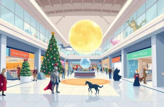 Films fantastiques dans un centre commercial