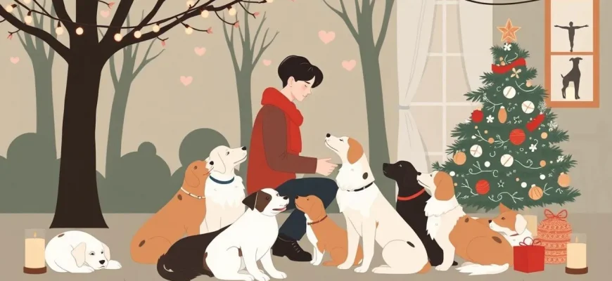 Films d'amour avec des chiots
