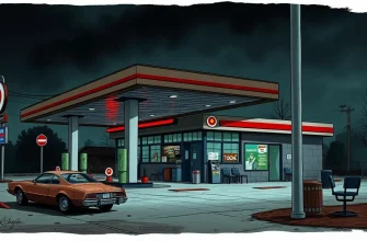 Films d'horreur à la station-service